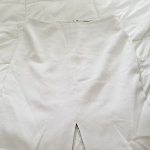Banana Republic Factory White Size 8 skirt